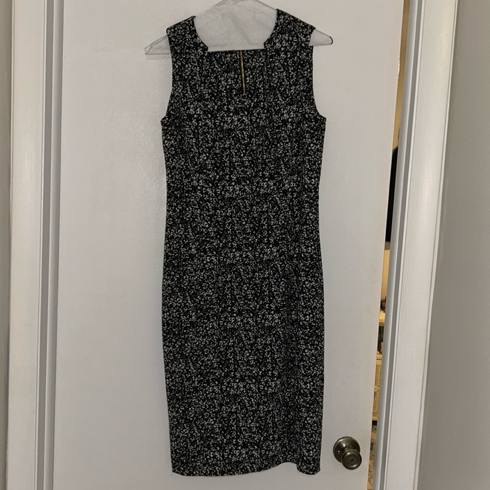 Black, white and grey Calvin Klein professional dress size 8